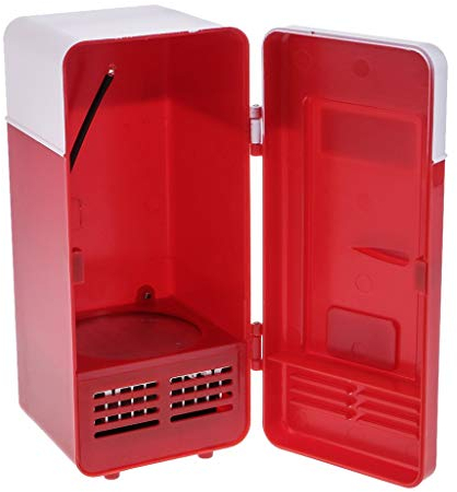 Tubayia Mini USB Portable Réfrigérateur Congélateur Refroidisseur de boissons pour Voyage Voiture Bureau