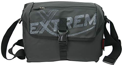 BAG STREET INTERNATIONAL Wasserdichte Umhängetasche mit Überschlag Schultertasche outdoor tasche Kameratasche waterproof schwarz…