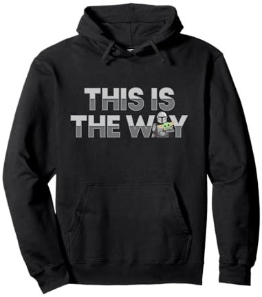 Star Wars The Mandalorian Mando & the Child This Is The Way Sweat à Capuche