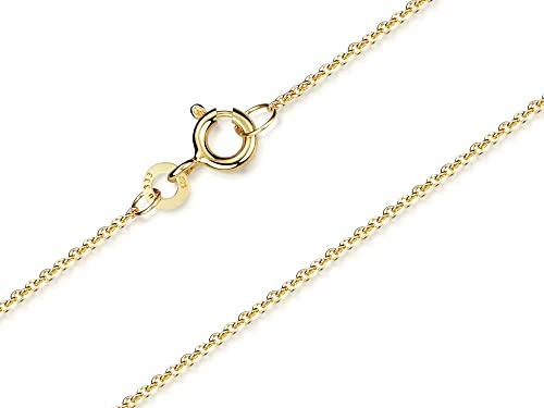 Erbskette, Kinderkette 1,1mm Breite - 333 Gold, in vielen Längen verfügbar