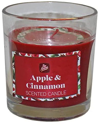 Pan Aroma Christmas Scented Candle 30 Hour Burn - Apple and Cinnamon 3633