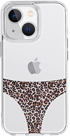 Ozzagar Crazy Funny Case for iPhone 14 Case Ugly Phone Cover Silly Phone Case Protective Cases for iPhone 14