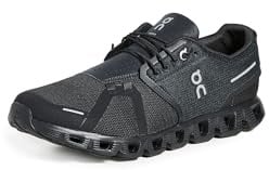 ON Damen Cloudswift Synthetic Textile All Black Trainer 41 EU
