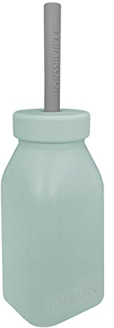 MinikOiOi 101240005 Flasche 200 ml Flasche+Strohhalm Minze