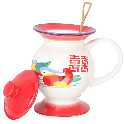 UPKOCH Spittoon Chamber Pot Water Cup Pottery Coffee Funny Cups Chamber Pot Mugs Spit Cup Fun Ceramic Coffee Mugs Personalized Coffee Mugs Ceramics Enamel Girl Cold Cup