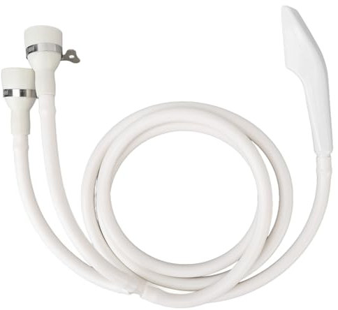 Double Connection Port Sink Faucet Shower Head Shampoo Sprayer with Hose for Bathing Baby Pets Washing Hair