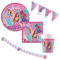Procos - Party Set Barbie Fantasy, set de decoración multipieza para fiesta de cumpleaños infantil y fiesta de verano, decoración de mesa, decoración de cumpleaños