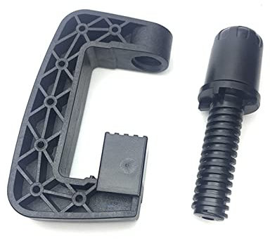 ZLiT for Logitech G25G27G29G920G923 Steering Wheel Fixing Clamp,Replacement Driving Force GT Fixed Clamp Clip Screw Bolt for Logitech Racing Game (Black) [video game]