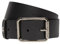 PATRIZIA PEPE Gürtel Cw6409-L001 Damengürtel Schwarz/Silber M, schwarz / silber, M