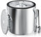 thirei 3L Cubitera, Cubitera de Acero Inoxidable, con Colador y Pinzas para Hielo, para Guardar Hielo y Enfriar Bebidas