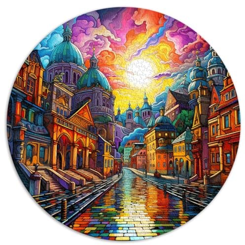 Spielzeug-Puzzle Karlsbader Puzzle 1000 Teile Puzzle für Erwachsene 26,5 x 26,5 Zoll Puzzlespiel Home Art Decor Familienspiele Weihnachtsgeburtstagsgeschenke