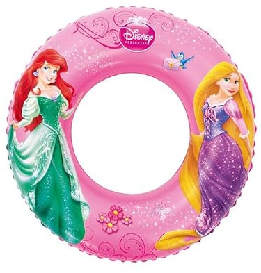 Avilia Schwimmring für Kinder, 26 cm, Rosa, mit Prinzessinnen-Motiv – für Kinder ab 3 Jahren – langlebig und sicher, ideal für Spaß am Meer und im Schwimmbad