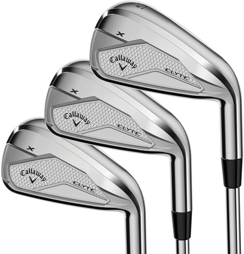 Callaway Elyte X Iron Sets, 6-PW,AW, Steel, Regular, Standard