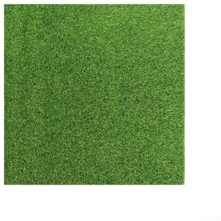 Erba artificiale artificiale per paesaggi, tappeto verde finto, vivace e realistico (100 x 100 cm)