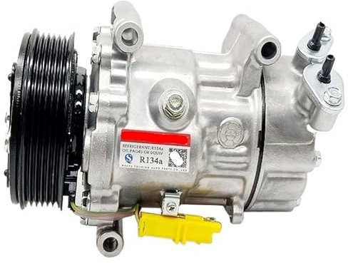 Compatible Con Sanden, Sd6v12 Mini Compresor De Aire Acondicionado, Compatible Con Mini, Cooper R55 R56 R57 64529223392 64526942501 64522758145 64522758433