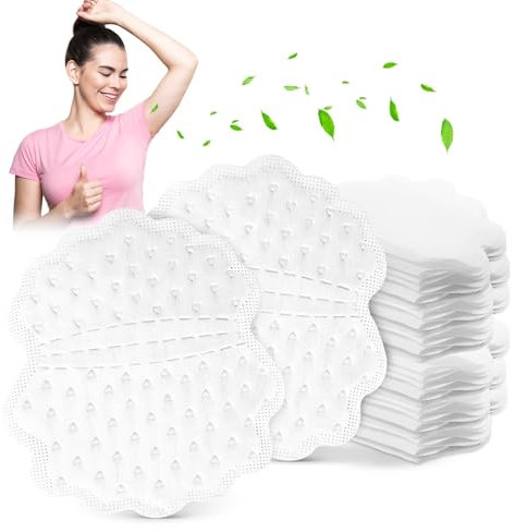 Sternstunde 100 Stück Achselpads, Geruchslose Underarm Pads gegen Schwitzen, Perfekte Passform Absorbing vor Schweißflecken