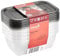 keeeper Set de 5x Fredo Fresh food pot rectangulaire 0,5 l