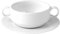 Holst Porzellan AU 525 AU - Set di 2 tazze da zuppa in porcellana, 0,30 l, colore: Bianco