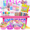 VIPNAJI Kit Fluffy Slime para Niñas para Hacer Slime Fluffy de Helado, Esponjoso, de Mantequilla, Nube y Espuma! Slime para Niños Kit Regalos para Niñas y Niños