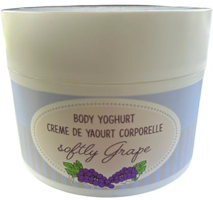 BadeFee - Körperjoghurt Softly Grape 250 ml - leichte und feuchtigkeitsspendende Bodylotion für eine gepflegte & geschmeidige Haut, ohne Mikroplastik, vegan & Tierversuchsfrei, Made in Germany