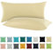 SHC by BaSaTex 2er Pack Jersey Kissenbezüge Kissenhüllen | Kopfkissenbezug aus 100% Baumwolle | 40x80 cm Kissenbezug | Farbe Elfenbein Natur
