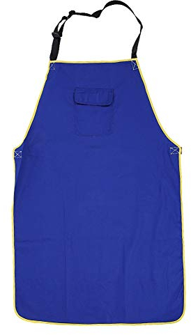 Delantal de Soldadura,Delantal de Soldadura Ignífugo Duradero Protección contra Incendios Resistente al Fuego Soldador de Trabajo Delantal Delantal Protector