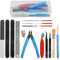 BGTXINGI 18Pcs Modeler Basic Tools Craft Set Gundam Model Tools Kit with Plastic Box for Model Assemble Car Hobby Model Building Repairing and Fixing DIY Craft Kit