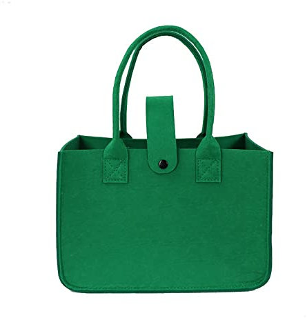 Große Filzeinkaufstaschen, Multi -Funktion -Handtaschen, Supermärkte können wiederverwendet werden, um Geschenktüten mit einem Griffspeicher, einer großen Kapazität, einer Multi -Größe, Multi zu verwe