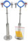 Edelstahl Höhenverstellbare Rohrschelle - Wand/Deckenmontage für 32mm bis 34mm Rohre, Schwerlast Rostfreie Rohrhalterung mit Befestigungsmaterial, verlängerte Ausführung, 2er Set