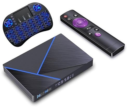 Android 12.0 TV Box, H96 MAX V56 TV Box 8GB RAM 64GB ROM Rockchip RK3566 2.4G/5G Dual WiFi 1000M LAN BT4.0 USB3.0 Supporto HEVC H265 Lettore multimediale Ultra HD 8K con tastiera i8