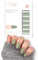 Fairy Nail Nagelfolien einfarbig oliv | Nagellackstreifen für Fingernägel | 16 Nagelsticker für die perfekte Maniküre Zuhause