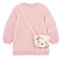Mayoral Kleid mit Tasche für Baby - Mädchen Rosé 12 Monate (80cm)