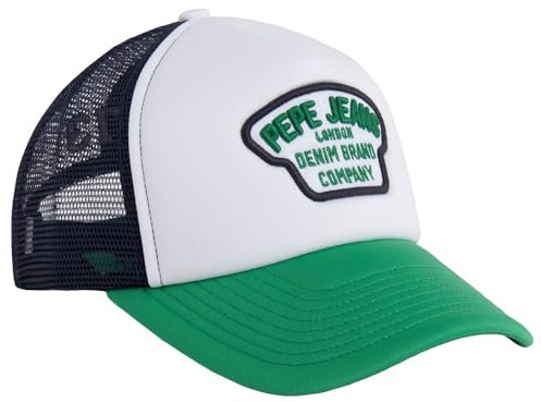 Pepe Jeans Nigel Gorra para Hombre, Verde (Bright Green), Talla Única