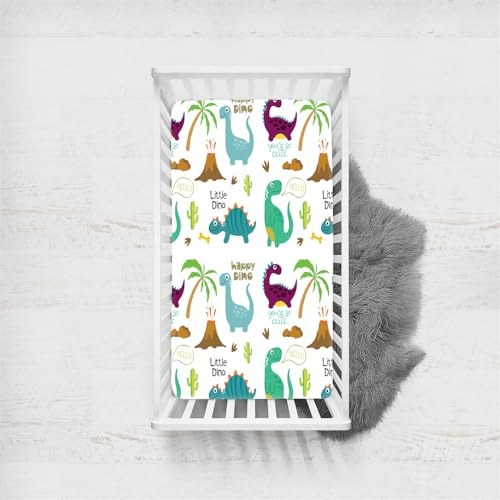 Odot Spannbettlaken für Kinderbett un Kleinkind Matratzen, Cartoon-Farbe Spannbetttuch Baby Bassinet Laken Matratzenschoner aus Mikrofase Atmungsaktive mit Gummiband (80x160cm,Farbe D)
