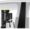 Paint Protection Film for Door Trims suitable for Audi A3 8P/8PA 2003-2013 & S3/RS3 (3-Door, Coupé): Wrapping Kit for Window B- C-Pillar Moulding left/right front/rear (Black High Gloss)