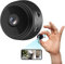Minicámara espía inalámbrica HD 1080p, cámara de vigilancia, wifi, con visión nocturna y detector, cámara de vigilancia, seguridad para bebés, inalámbrica, oculta, interior/exterior