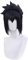 NiceLisa Schwarz Kurze Fluffy Männer Rolle Sasuke Uchiha Cosplay Kostüm Perücken mit Bangs