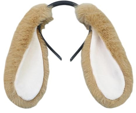 Hasenohren Haarreif, Hasen Ohren Haarreifen Plüsch Hasenohren Stirnband Haarbänder Kaninchenohren Haarreif Ostern Bunny Kostüm Cosplay Karneval Kinder Erwachsene Tier Haarschmuck Stirnband