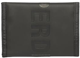 Superdry Tarp Portefeuille 3 volets Noir, Noir , H 10.5cm x W 13cm x D1.5cm (folded), Décontracté