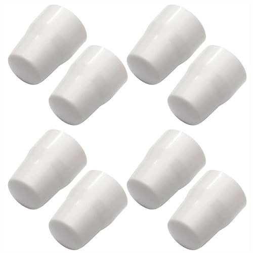 Paquete de 2 tapas de válvula de radiador, tapa universal de plástico blanco para radiador