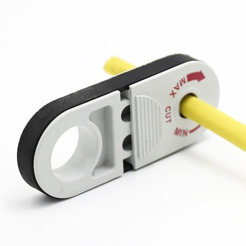 IUSOT Wire Strippers, Universal Network Wire Stripper Tool for Cat5e Cat6 Cat7 Cat8, Wire Stripping Tool, Coaxial Cable Stripper, Cable Stripping Tool for Stripping Wire Cable Copper