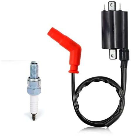 Ignition Coil Zündspule und Zündkerze für Yamaha Raptor 700 Raptor 700R YFM 700 700R 2006-2018 4DN-82320-00-00 2UJ-82310-00-00 zündspule