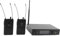 2 en 1 Inalámbrico en el Monitor de Oído, IEM de Retorno de Oído Inalámbrico de 610-786MHz, 1 Transmisor y Monitoreo del Receptor de 2 Correa para el (Enchufe de la UE)