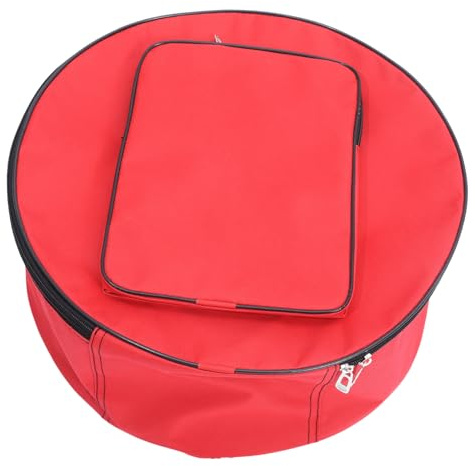 Zerodeko Drum Rot Haltetasche 13/14 Tragbare Oxford Stoff Snare aus Handtragbar Zoll Schutz und für Outdoor Schlagzeuger