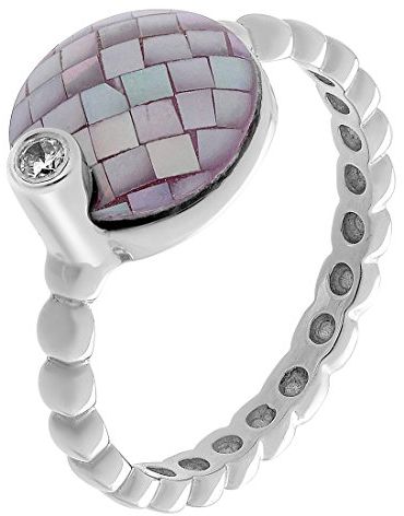 Orphelia Damen-Ring Perlmutt Ringgröße 54 (17.2) - ZR-7231/54