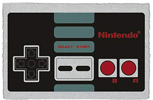 Nintendo NES Controller Fußmatte Dekomatte Innenbereich | Design Türmatte 60x40 cm