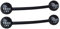 STOBOK 2PCS Aufblasbare Barbell Hantel Strongman Kostüm Spielzeug Karneval Circus Big Top Party Foto Prop Dekoration Gefälschte Gewichte für Kinder Erwachsene Phantasie Kleid Sport
