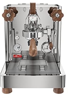 Lelit Bianca Máquina de Café - Con Espumador de Leche & Sistema de Doble Caldera - PL162T-4G81 - Acero Inoxidable Pulido