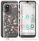 HGJTF Coque pour Doro 8100 Plus 4G (6.1) + 2 Pièces Verre trempé, Transparent Anti-Choc Souple Silicone Housse Etui TPU Bumper Case Cover + Protection d'écran pour Doro 8100 Plus 4G - WM84