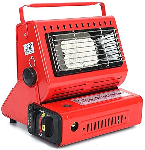 Samnuerly Terrassenheizer Propan Edelstahl Outdoor Patio Gas Heater Space Gas Heater Portable Heater, Outdoor Camping Gas Heater